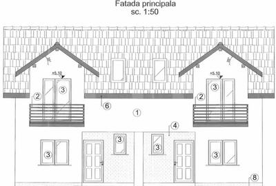 Casă cu 4 camere cu Teren 258 Mp în Moșnița Veche
