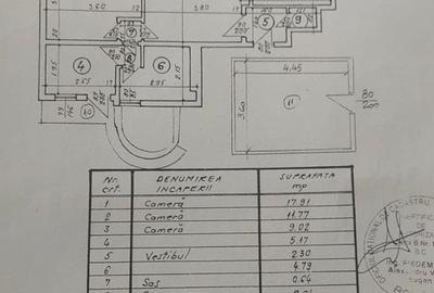 Apartament cu 3 camere semidecomandat, mobilat în Cantemir - 10