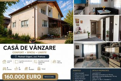 Casă cu 4 camere în Găgeni - 1