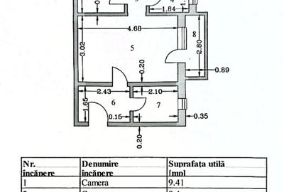 Apartament cu 3 camere semidecomandat, mobilat în Central - 8