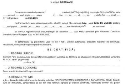 Teren de 5800 mp, în Jucu - 9