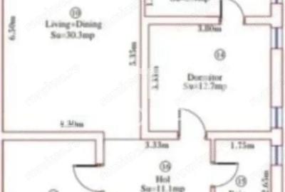 Casă cu 4 camere cu Canalizare în Aradului - 12