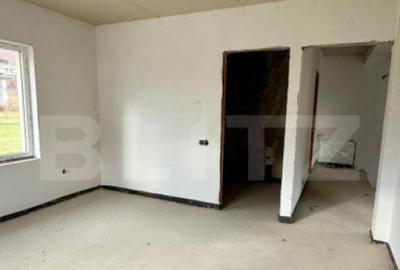 Casa individuala 109 mp utili, 400 mp teren, semifinisata, z - 8