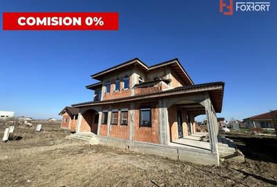 Comision 0% Casa individuala Mosnita in stil Neoromanesc cu 202 mp utili! - 2