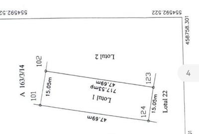 Teren Construcții intravilan de 717 mp, în Exterior Vest - 5