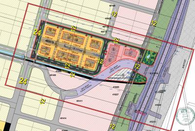 Teren Construcții intravilan de 1153 mp, în Giroc