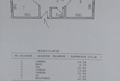 Apartament cu 3 camere decomandat, mobilat în Semicentral - 14
