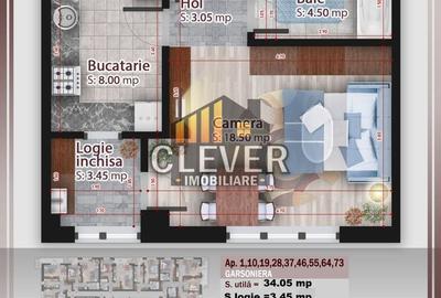 Garsonieră decomandată în Theodor Pallady