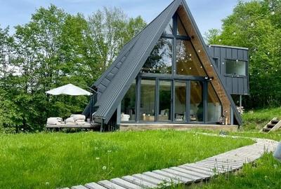 Cabana A frame situata langa padure si la marginea islazului - 1