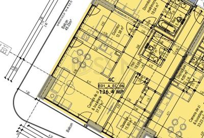 REA1023538 Apartament spatios 4 Camere cu terasa spatioasa I Ansamblu rezidentia - 8