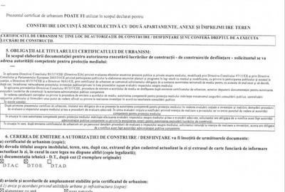 Teren de 500 mp, în Exterior Vest - 2