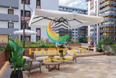 Pallady-Metrou Nicolae Teclu-4 camere cu terasa de 77.63 mp - 2