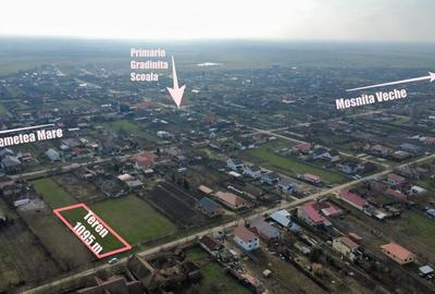 Teren Construcții intravilan de 1095 mp, în Bucovăț (Remetea Mare) - 2