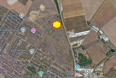 Teren agricol extravilan de 2500 mp, în Est