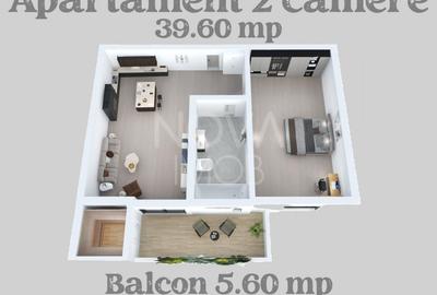 Apartamente 2 camere noi, la cheie - Lacul lui Binder - 6