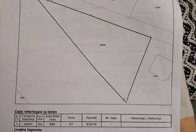 Teren de 684 mp, în Cătămărești - 1