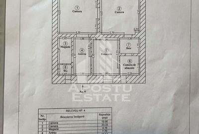 Apartament 3 camere, curte comuna, toate utilitatile, zona Lunei Apartament 3 camere, curte comuna, toate utilitatile, zona Lunei - 1