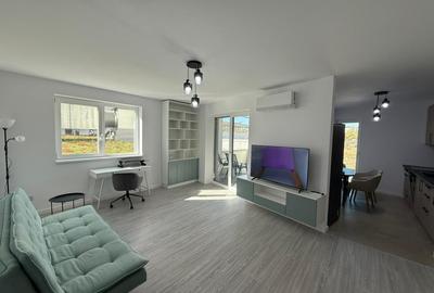 Apartament cu 2 camere semidecomandat, mobilat în Mărăști