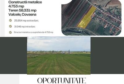 Teren de 4753 mp, în Vâlcele - 4