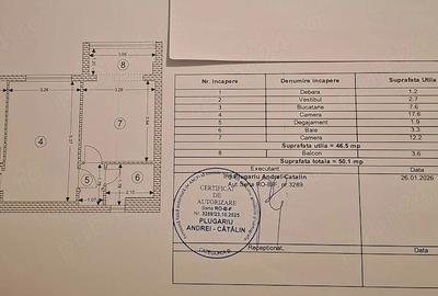 Apartament cu 2 camere semidecomandat în Centrul Civic - 8