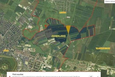 Teren de vanzare pentru proiect constructie case - Arad 6,74 ha - 3