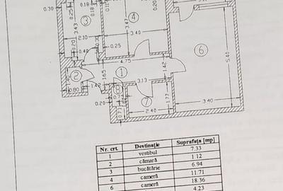 Apartament 2 camere Teiul Doamnei recent renovat - 16