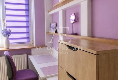 Apartament cu 3 camere semidecomandat în Central