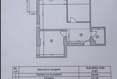 Apartament cu 3 camere, mobilat în Brezoianu - 1