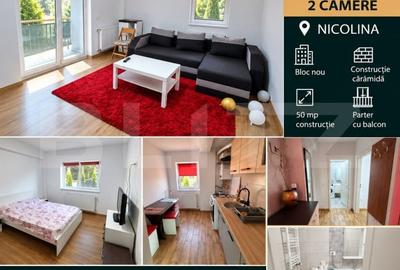 Apartament cu 2 camere decomandat, mobilat în Nicolina