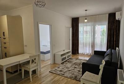 Apartament cu 2 camere semidecomandat, mobilat în Jiului