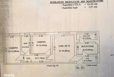 Apartament cu 3 camere în Tăbăcărie - 1