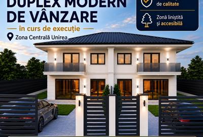 Duplex cu 4 camere cu Teren 250 Mp în Unirea - 1