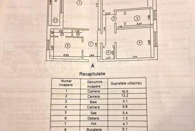 Apartament cu 3 camere decomandat în Podu Roș - 1