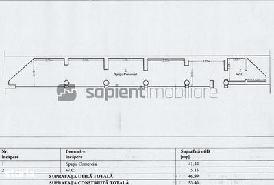 Spațiu comercial, de 394.89 mp, în Centru Civic