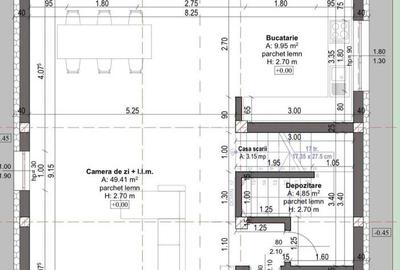 Casă cu 4 camere în Central - 6
