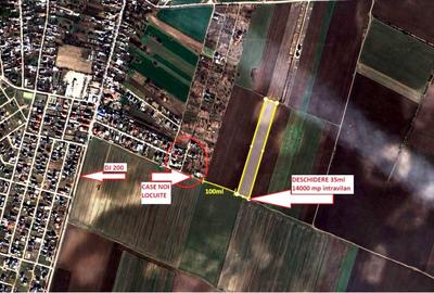 Teren Construcții intravilan de 14000 mp, în Dascălu - 1