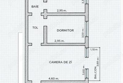 Apartament cu 3 camere semidecomandat în Central - 1