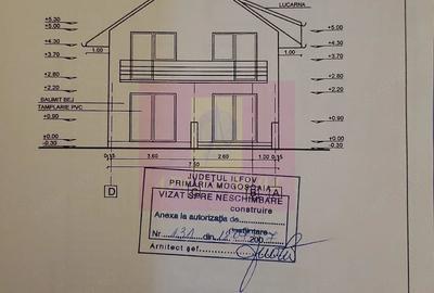 Casă cu 4 camere cu Teren 301 Mp în Mogoșoaia