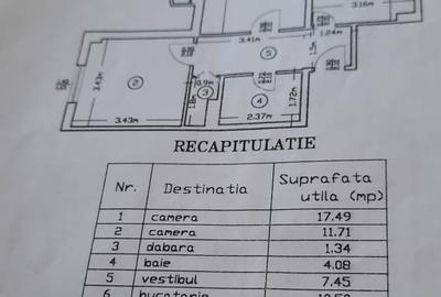 Apartament cu 2 camere decomandat, mobilat în Costin Georgian - 2