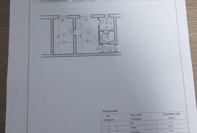 Apartament cu 2 camere semidecomandat în Central