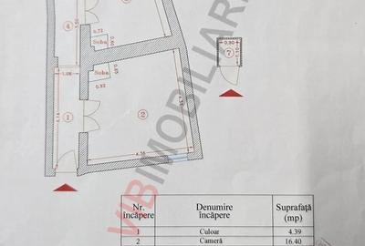 Apartament cu 2 camere decomandat în Știrbei Vodă