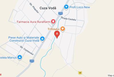 Teren Construcții intravilan de 483 mp, în Cuza Vodă