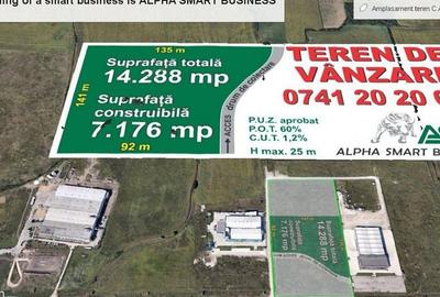 Teren Construcții intravilan de 14288 mp, în Aradului - 3