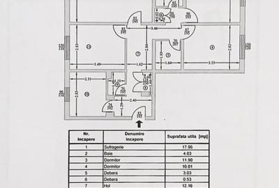 Apartament cu 4 camere decomandat în Tudor Vladimirescu
