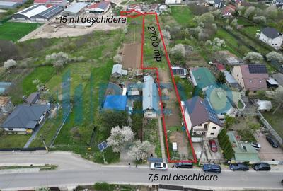 Teren Construcții intravilan de 2700 mp, în Barați