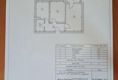 Apartament cu 2 camere decomandat în ICIL