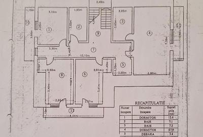Casă cu 6 camere cu Teren 950 Mp în Central - 2