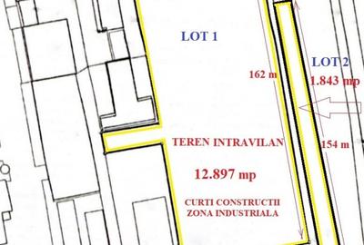 Teren industrial de vanzare 14.740 mp, autorizatie constructie,  str. Chimiei, B - 5