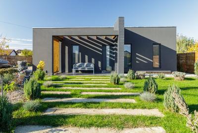 Casa superba pe parter cu piscina, foisor si 1.000 mp teren - Dascalu! - 1