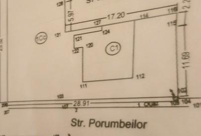 Casă individuală cu 3 camere cu Teren 530 Mp în Est - 1